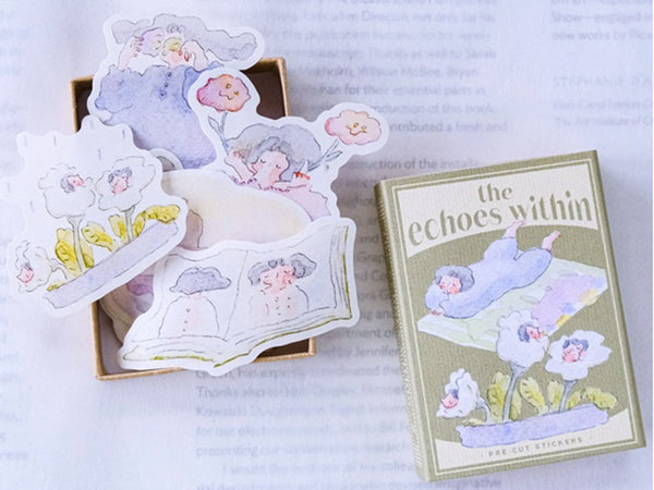 dodolulu Match Box Flake Stickers - The Echoes Within  (10)