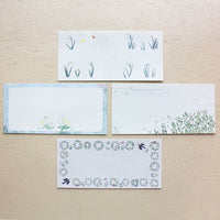 Omori Yuko Memo Pad / Writing Paper - Roadside Flower