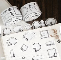 [jr.Journal X Moomin] PET Tape / Moomin Labels (Kiss-cut)