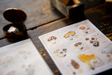 OURS Stamp Sticker Set - Mushroom Recipe (2 sheets)