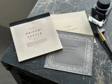 Oeda Letterpress ORIGAMI LETTER - Gray & Beige Paper