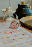 Meow Illustration Kiss-cut PET Tape / A Day at the Bakery