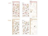 Paper & Plant Stickers Set - Beige (2 sheets)