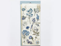 Paper & Plant Stickers Set - Blue (2 sheets)