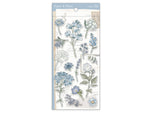 Paper & Plant Stickers Set - Blue (2 sheets)