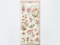 Paper & Plant Stickers Set - Pink (2 sheets)