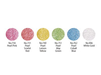 KURETAKE Gansai Tambi 6 Color Watercolor Palette -  Metallic Pearl