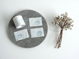 YOHAKU Foiled Roll Sticky Notes / RH-001 Swan (スワン)
