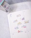 dodolulu Foil Washi Labeler Sticker Roll / Reverie