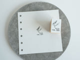 YOHAKU Original Stamp / S-126 Kindness (シンセツ)