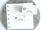 YOHAKU Original Stamp / S-132 Fragment (フラグメント)