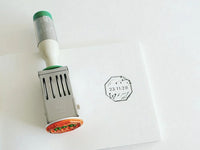 YOHAKU Original Date Stamp / SD-003 Octogonal