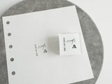 YOHAKU Self-Inking Stamp / SS-001 Fragment (フラグメント)