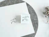 YOHAKU Self-Inking Stamp / SS-004 Nuance (ニュアンス)