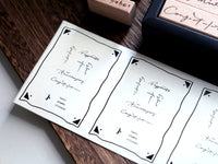 jr.Journal Stamp Set / Handwriting