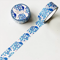 Seitousya Japanese Washi Masking Tape - Sound of Leaves