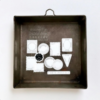Hutte Paper Flake Sticker Pack / Postmarks