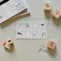 Letterpress Label Book / Mini Stamp Label