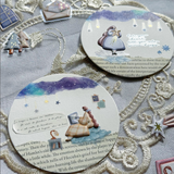 "Little & Dear" Flake Stickers / Home