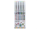 Sanrio Characters KIRE-NA Highlighter Set / Basic Fluorescent Tones