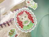 Arisa Simoda Multi-Sticker / Flower and Cat
