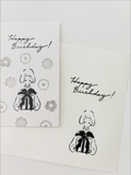 nonco hanco Rubber Stamp / R-115 Gift Girl