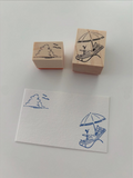nonco hanco Rubber Stamp / R-109 Sunset