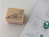 nonco hanco Rubber Stamp / R-103 Star Sand