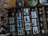 Hanen Studio x  Kaia Rubber Stamps Freckles Girls Vol.2 / Girl 20