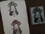 Hanen Studio x  Kaia Rubber Stamps Freckles Girls Vol.2 / Girl 12