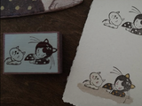Hanen Studio x  Kaia Rubber Stamps Freckles Girls Vol.2 / Girl 15