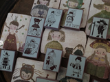 Hanen Studio x  Kaia Rubber Stamps Freckles Girls Vol.2 / Girl 20