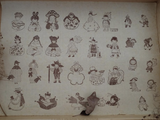 Hanen Studio x  Kaia Rubber Stamps Freckles Girls Vol.2 / Girl 20