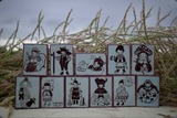 Hanen Studio x  Kaia Rubber Stamps Freckles Girls Vol.2 / Girl 20