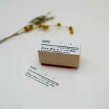 Covo Design Original Stamp / Date