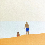 Taku Bannai Memo Pad / Writing Paper - Seaside