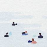 Taku Bannai Memo Pad / Writing Paper - Seaside