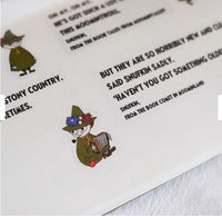 [jr.Journal X Moomin] PET Tape / Snufkin