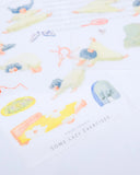 dodolulu Transfer Stickers / Some Lazy Exercises