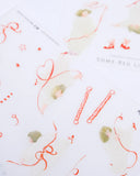 dodolulu Transfer Stickers / Some Red Lines