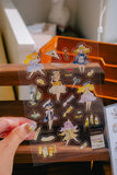 Meow Illustration / Stationery Sprite 1 Transparent Sticker