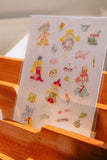 Meow Illustration / Stationery Sprite 2 Transparent Sticker