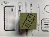 Hanen Studio "Tiny Square Treasures" / Tiny Kitty TN