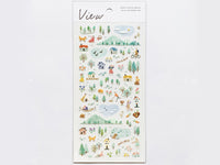 "View" Sheet of Stickers / 10AM