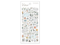 "View" Sheet of Stickers / 5AM