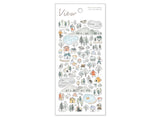 "View" Sheet of Stickers / 5AM