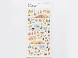 "View" Sheet of Stickers / 6PM