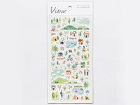 "View" Sheet of Stickers / 7AM