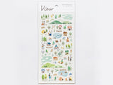 "View" Sheet of Stickers / 7AM