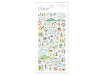 "View" Sheet of Stickers / 7AM